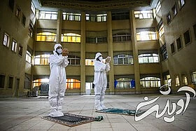 وضعیت حاد کرونا در بیمارستان الزهرا (س) اصفهان